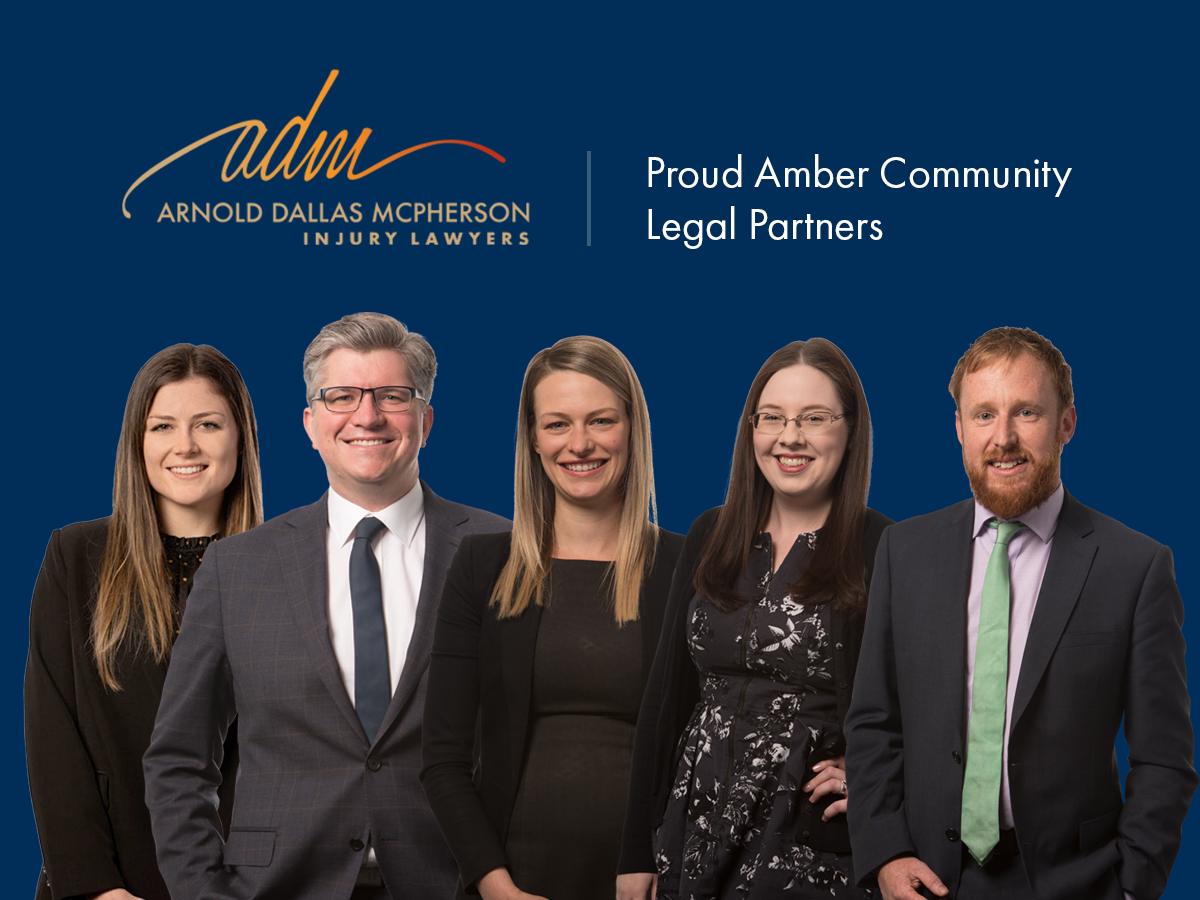 ADM staff proudly supporting the Amber Community