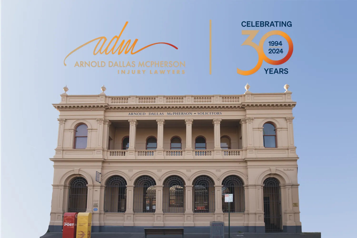 Arnold Dallas McPherson Lawyers Celebrates 30 Years of Excellence in Legal Service